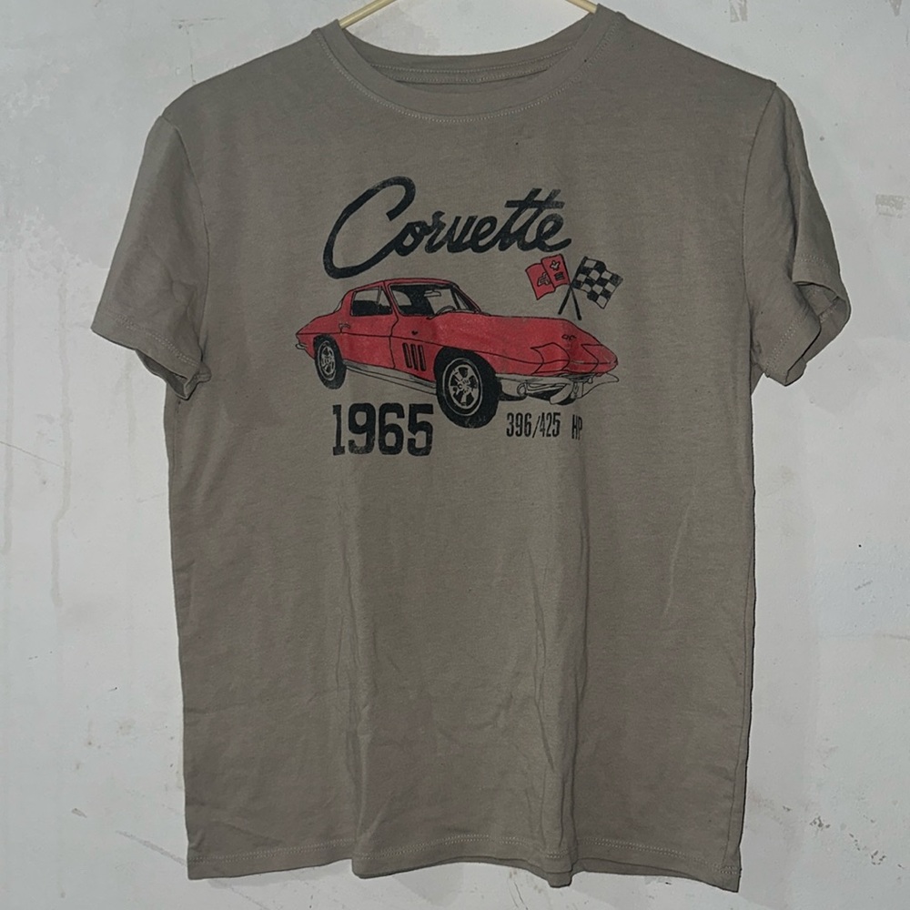 Tan Corvette Tee
